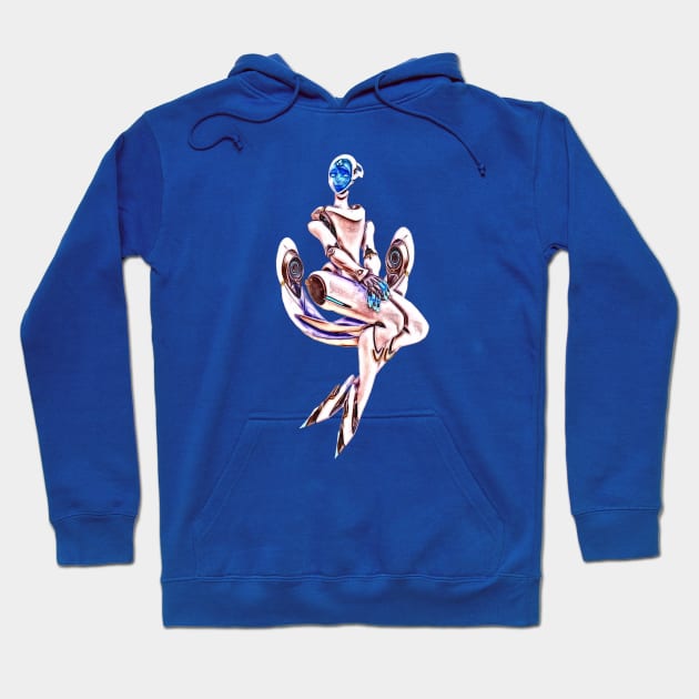 Overwatch Echo Prim Hoodie by Green_Shirts